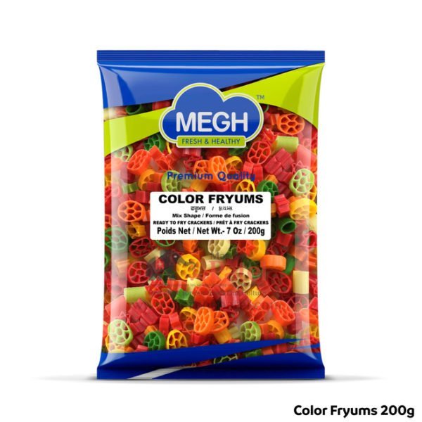 Megh Color Fryums