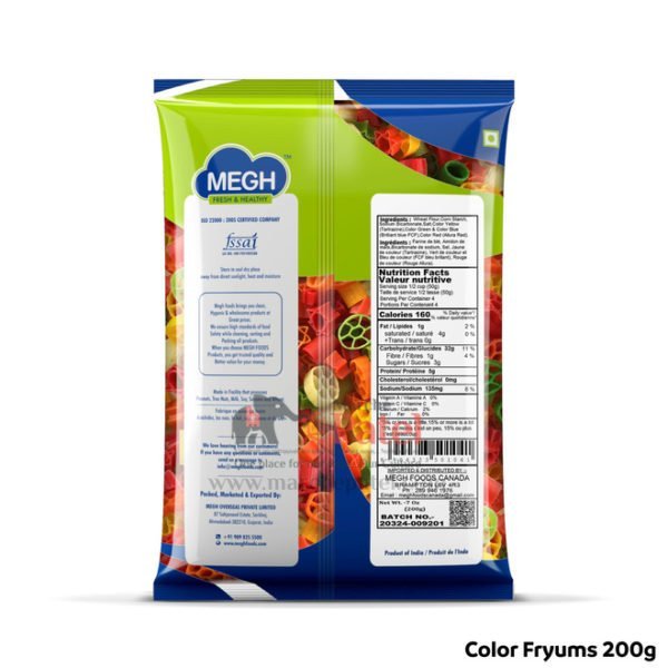 Megh Color Fryums