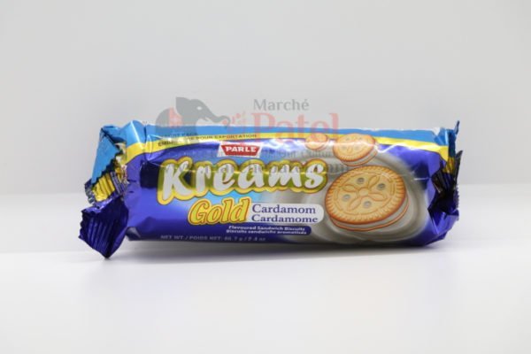 Parle Kreams Gold Cardmom Biscuits