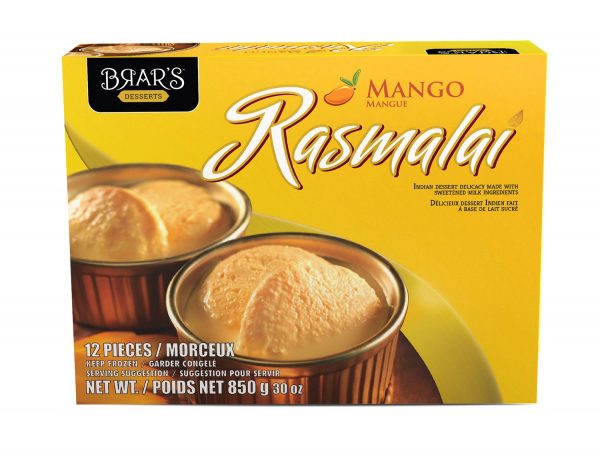 Brar's Mango Rasmalai