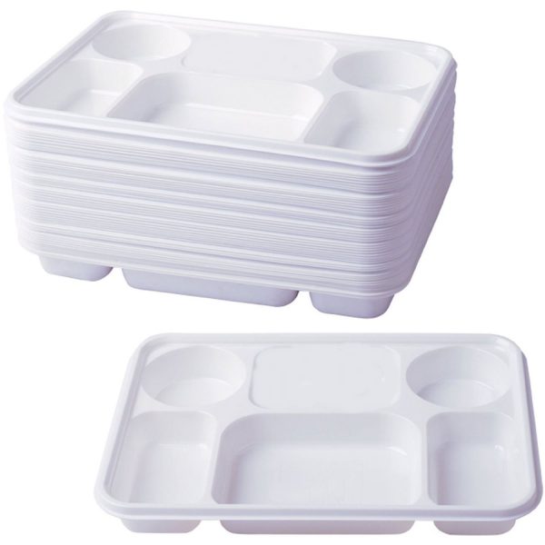 Plastic 6 section dish Image