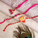 Bhaiya Bhabhi with Ganesha Kids Rakhi