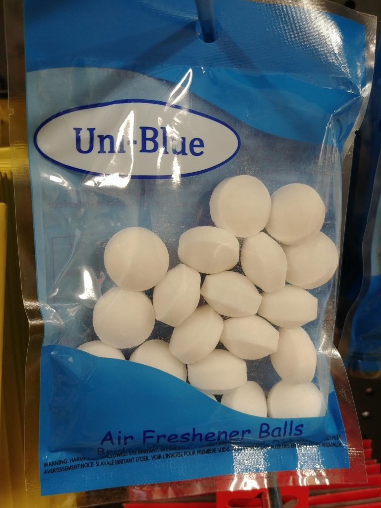 Uni Blue Air Freshener Balls Marché Patel