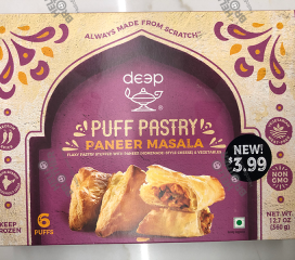 Deep Paneer Masala Puff 6pcs