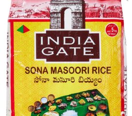 India Gate Sona Masoori Rice 20lb Bag