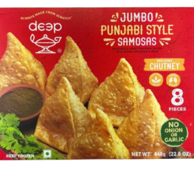 Deep Jumbo Punjabi Style Samosa