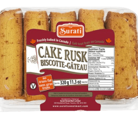 Surati Cake Rusk