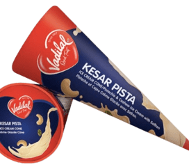 Vadilal Kesar Pista Cone