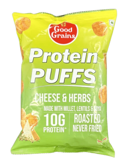 Good Grains Protein Puffs Cheese & Herbs