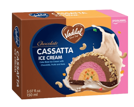 Vadilal Chocolate Cassatta Ice cream