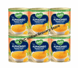 Vadilal Alphonso Mango Pulp Pack of 6