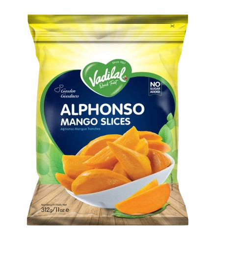 Vadilal Alphonso Mango Slices 312g